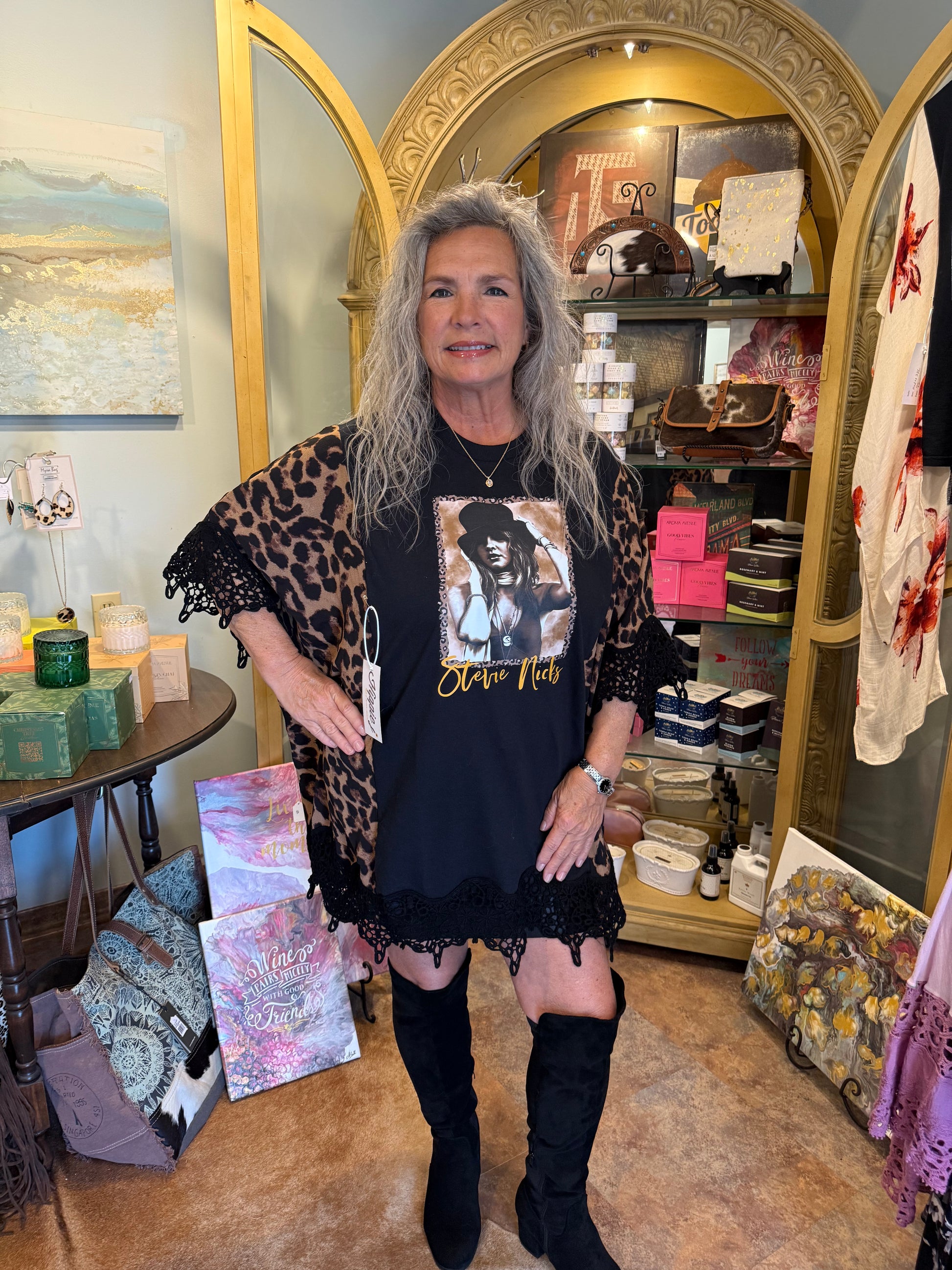 Roper Band Tee Stevie Nicks