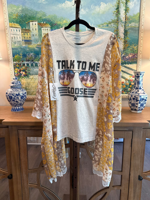 Rober Tee Talk to Me Goose