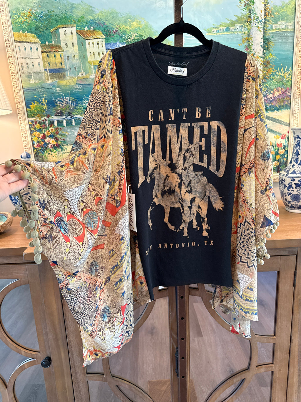 Roper Western Tee Can’t Be Tamed