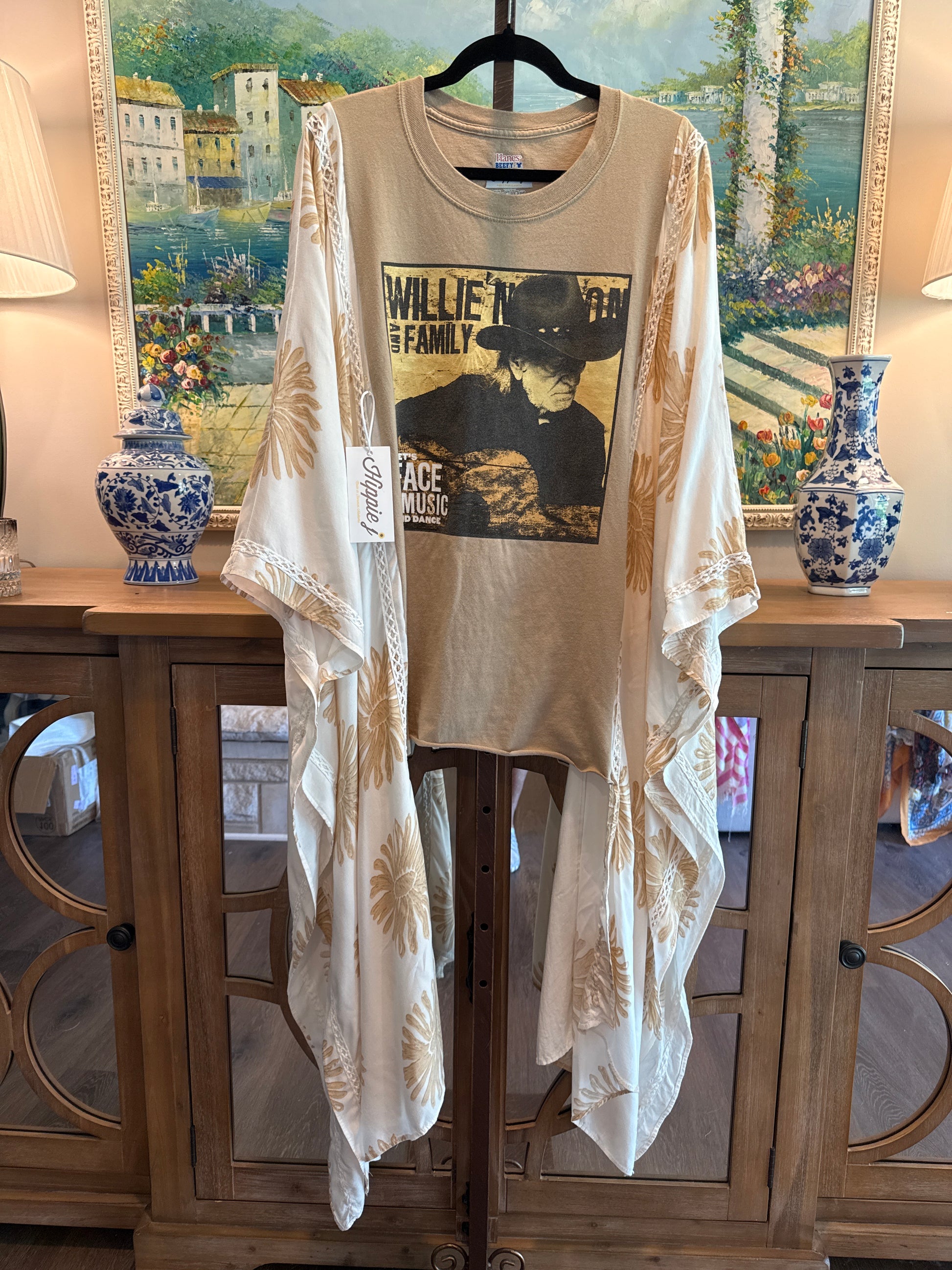 Roper Band Tee Willie Nelson