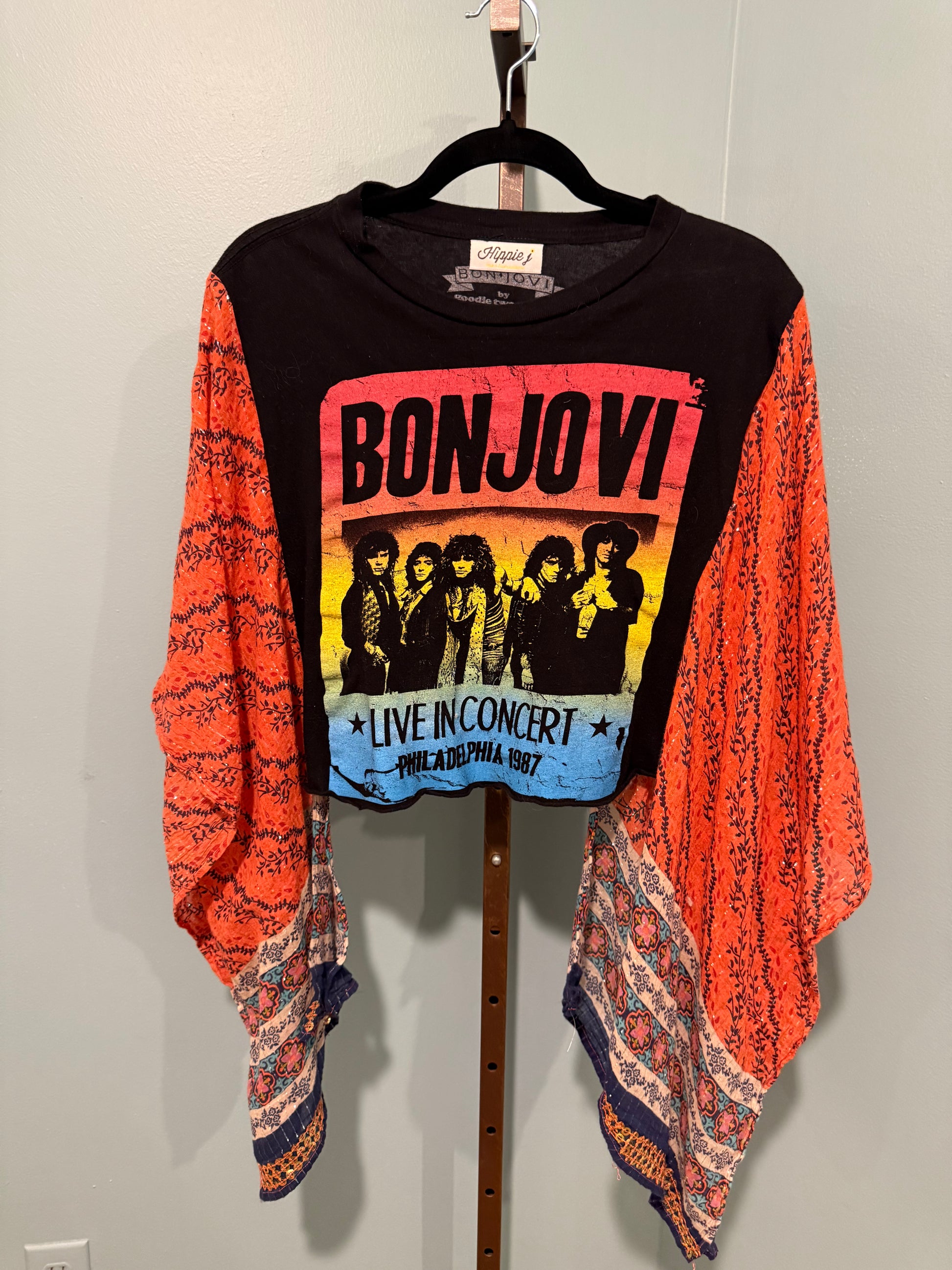 Roper Band Tee Bon Jovi Ombre